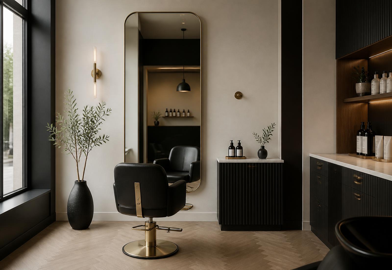 The Collab Beauty Studio salon interior
